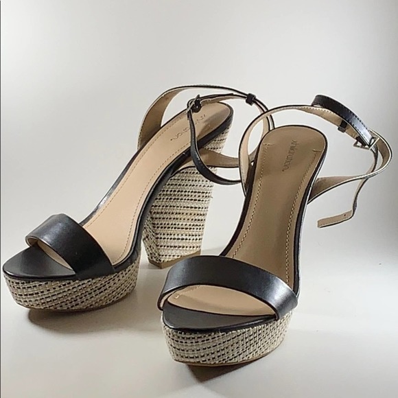 Xhilaration Women's Open-Toe/Open-Heel Platform 10 - Picture 4 of 11